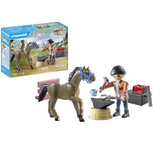 Playmobil Horses Of Waterfall Isabella And Lioness With Laundry Area 71357