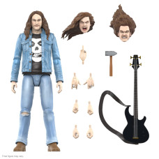 Super7 Ultimates Cliff Burton 7 Action Figure With Accessories Heavy Metal Collectibles And Retro Toys