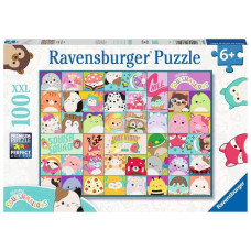 Ravensburger Kinderpuzzle 13391 Viele Bunte Squishmallows 100 Teile Squishmallows Puzzle Fr Kinder Ab 6 Jahren