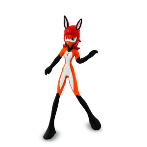 Bendems Miraculous Rena Rouge Flexible Toy Poseable Action Figure Bendable Toy For Kids Gift Durable Collectible Toy For Kids