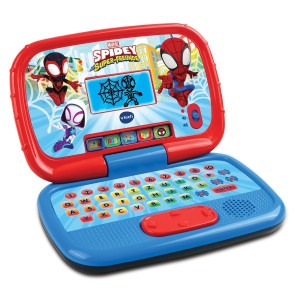 Vtech Spidey And His Super Friends Educational Laptop Learning Computer With Qwertz Keyboard And Letter Content Letter Soun