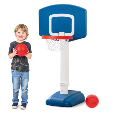 Gosports Tot Shot Toddler Basketball Set Kids Indoor Outdoor Toy Hoop With Adjustable Height