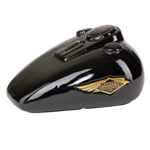 Harleydavidson Black Ceramic Gas Tank Bank 120Th Anniversary Limited Edition