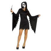 Fun World Ghost Face Glamour Adult Costume, Small