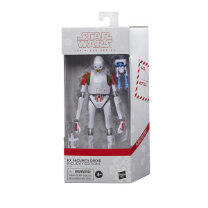 Star Wars Black Series Kx Security Droid Action Figure Holiday Edition