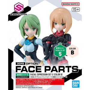 30Ms Option Face Parts Facial Expression Set 5 Color B Model Kit