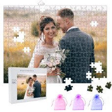 Custom Puzzles From Photos 2003005001000 Pieces Personalized Jigsaw Puzzle For Toddlers Adults Couples Family