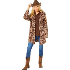Yellowstone Beth Dutton cheetah Jacket Adult costume Medium