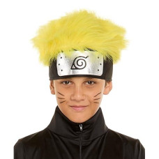 Inspirit Designs Naruto Shippuden Kids Naruto Headpiece | Officially Licensed | Anime Accessory | Cosplay Accessory | Ninja Accessory