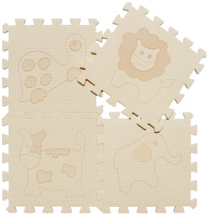 Qqpp Eva 18 Tiles Baby Play Mat For Playing Interlocking Foam Floor Mats For Tummy Time Crawling Puzzle Flooring Tiles With