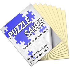 Preserve 6 X 1000 Jigsaw Puzzle Glue Sheets 24 Sheets Puzzle Saver Peel And Stick No Stress No Mess Puzzle Saver Sheets Puz