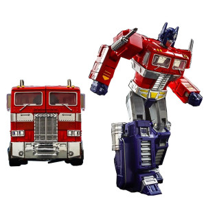 7In Transformer Optimus Prime Action Figure Mp10V War For Cybertron Truck Head Optimus Car Alloy Edition Robot Model Ko Version