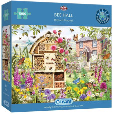 Bee Hall 1000 Piece Jigsaw Puzzle Sustainable Jigsaw Puzzle For Adults Premium 100 Recycled Board Great Gift For Adults