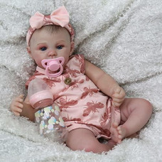 Charex Baby Dolls Lifelike Reborn Baby Dolls Weighted Newborn With Soft Body Baby Girl Gift Set For Children And Collectors