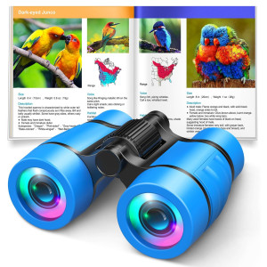 Toys For 37 Year Old Boys Lets Go Binoculars For Kids With Bird Watching Manual Halloween Birthday Gifts For 4 5 6 7 8 Year