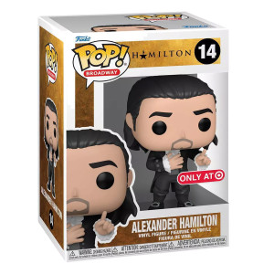 Hamilton Pop Broadway Vinyl Figurine Alexander Hamilton Finale Special Edition 9 Cm