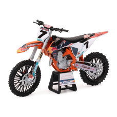 Newray Motorcycles 112 Compatible With Ktm 450 Sxf Red Bull Ktm 7 Aaron Plessinger 58363