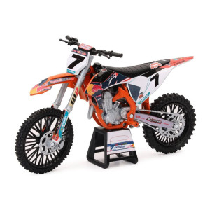 Newray Motorcycles 112 Compatible With Ktm 450 Sxf Red Bull Ktm 7 Aaron Plessinger 58363