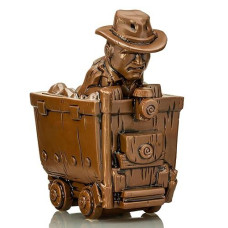 geeki Tikis Indiana Jones In Mine cart ceramic Mug Holds 24 Ounces