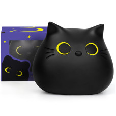 Jizwpoom Piggy Bank Coin Piggy Bank Black Cat Money Saving Box Gifts For Kids Black Cat Bank Coin Box Cat Coin Bank Piggy Bank