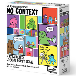 Skybound Games Mr Lovenstein Presents No Context A Completely Logical Webcomic Party Game Ages 13 26 Players