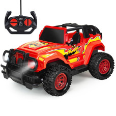 Remote Control Car For Boys 47 120 Rc Cars Racing Car Toy For Boys 35 6 7 812 Remote Control Truck With Led Headlights Rc T