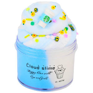 Sky Blue Cloud Slime Scented Slime Kit For Girls Boys Super Soft Slime Game Diy Kids Education Toy Birthday Gift7Oz 200Ml