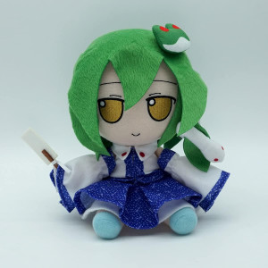 Manmanzhai Fumo Lovely Plush In Stock Touhou Project Kochiya Sanae Stuffed Doll Figure Toy X1 Kawaii Gift