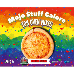 Mojos Easy Bake Oven Pizza Mixes 3 Pack Refill Cheese Pizza Kit Bundle For Children