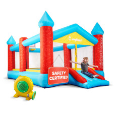 Joyberri Bouncy House 168 X89 Ft Extra Large Inflatable Bounce House For Kids And Adults With Air Blower Volleyball Ne