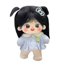 Niannyyhouse 20Cm Plush Doll Girl Humanoid Stuffed Body No Attribute 8 Normal Body Wearable Clothing Dress Up Gifts A36With