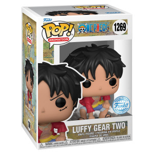 Funko Pop Animation One Piece Luffy Gear Two Special Edition Multicolor Exclusive Vinyl Figure 1269 Common No Chase