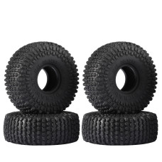 Djcrawler Super Soft Sticky 10 Wheel Tires Mud Stud Tires 68 25Mm For Trx4M 118 124 Rc Crawler Axial Scx24 Fms Fcx24 Rc Car