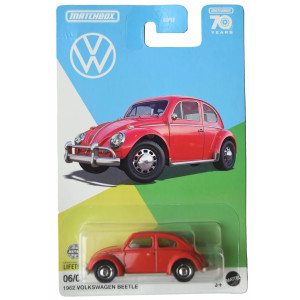 Matchbox 1962 Volkswagen Beetle Red