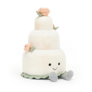 Jellycat Amuseables Wedding Cake Plush