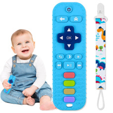 Jkevow Baby Teething Toys Silicone Teethers Toys For Babies 024 Months Remote Control Shape Baby Teethers Chew Toys Bpa Free