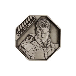 Fanattik Metal Gear Solid Limited Edition Collectible Coin Solid Snake