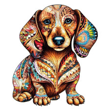 Wooden Puzzles For Adults Wood Adult Puzzles Dachshund Puzzles For Dog Lover Birthday Puzzles Gifts For Women Men L149 1