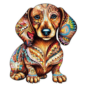 Wooden Puzzles For Adults Wood Adult Puzzles Dachshund Puzzles For Dog Lover Birthday Puzzles Gifts For Women Men L149 1