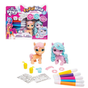 Playmonster Ff510D Fuzzikins My Little Pony Double Pack Sunny Izzy