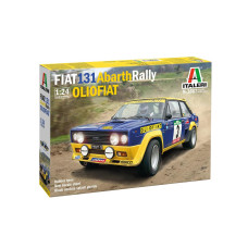 Italeri 3667 124 Fiat 131 Abarth Rally Olio Fiat Model Building Kit Stand Model Building Crafts Hobby Gluing Plastic Kit