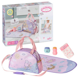 Baby Annabell Changing Bag 707432 Storage Bag With Straps For Baby Annabell Items 36 Cm And 43 Cm Doll Not Included Suitable