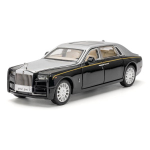 Alloy Collectible Rollsroyce Phantom Model Toy Car 132 Scale Diecast Car Model Pull Back Vehicles Phantom Toy With Sound Li