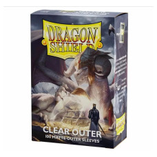 Dragon Shield Sleeves Dragon Shield Matte Clear Outer Sleeves 100 Ct Mtg Card Sleeves Are Smooth Tough Compatible With