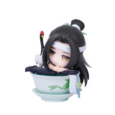 Calembou Anime Figure Cute Wei Wuxian Lan Wangji Chibi Figure Anime Grandmaster Of Demonic Cultivation Figure Set Pvc Chibi Fi