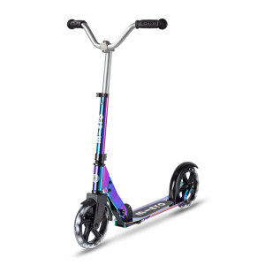 Micro Kickboard Micro Cruiser Led Neochrome Two Wheeled Foldtocarry Swissdesigned Micro Scooter For Kids With Smooth Gli