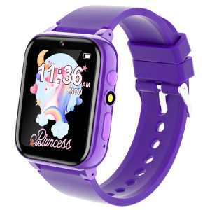 Spodus Kids Watch For Girls Ages 312 Girls Toy Watch With 26 Games Step Counter Pedometer Learning Card Audio Book Educational