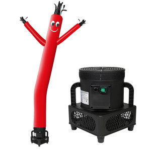 Mounto 6Ft Fly Puppet Dancer With 13Hp Blower Complete Set Red