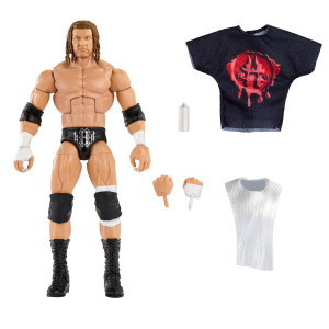 Wwe Elite Collection Triple H Wrestling Action Figure Legends Mattel Series 20