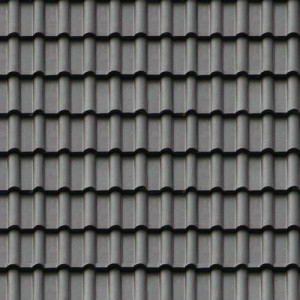 Melody Jane Dolls Houses Dollhouse Roof Tiles Shingles Rippled Slate Grey Miniature Print Roofing Sheet